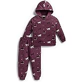 monica + andy baby-girls Organic Sporty Sweatsuit