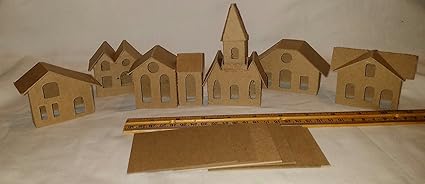 diy mini house from cardboard