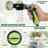 WLZP 10 Spray Pattern Dog Wash with Foam Sprayer & Pet Bath Brush view 5