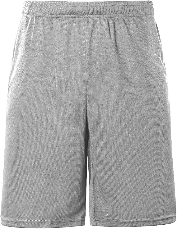 Idtswch Big and Tall Men's Athletic Basketball Shorts Lightweight Dry