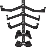 GYM MASTER Lat Pull Down Cable Attachment Set of 5 with Wall Bracket
