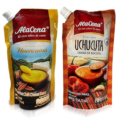Alacena Crema Huancaina Crema De Rocoto Uchucuta Combo Pack 400 G Cada Amazon Com Grocery Gourmet Food