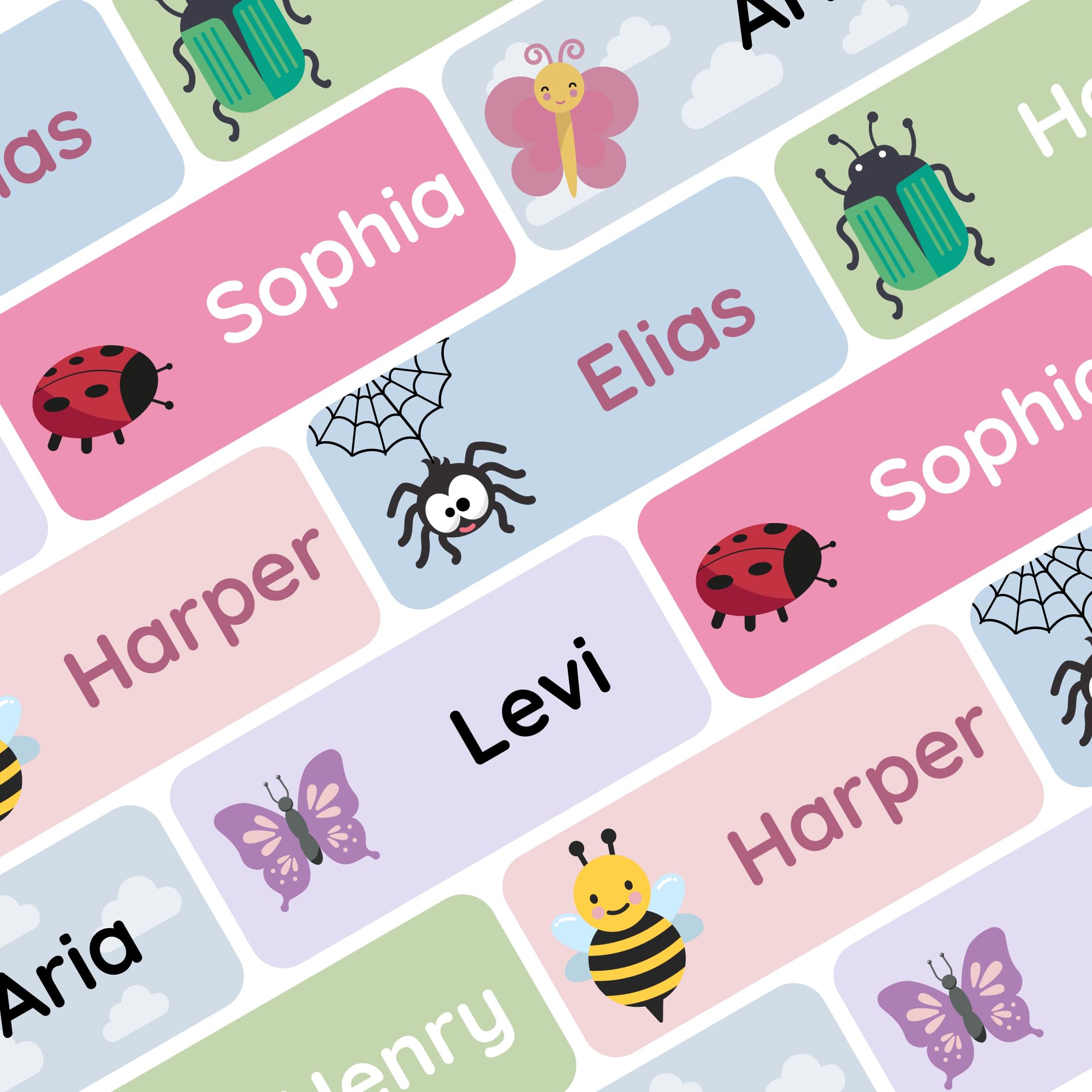 TeddyLabels - Personalized Name Labels for Kids