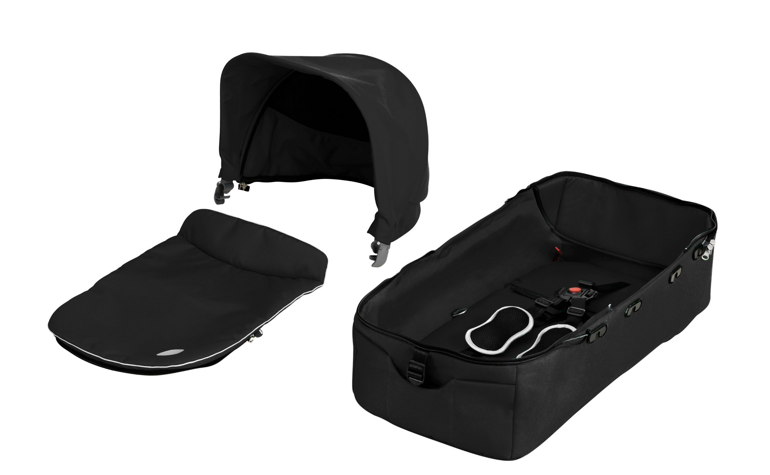 Seed Carry Cot Set for Extra Colour Options (Black)