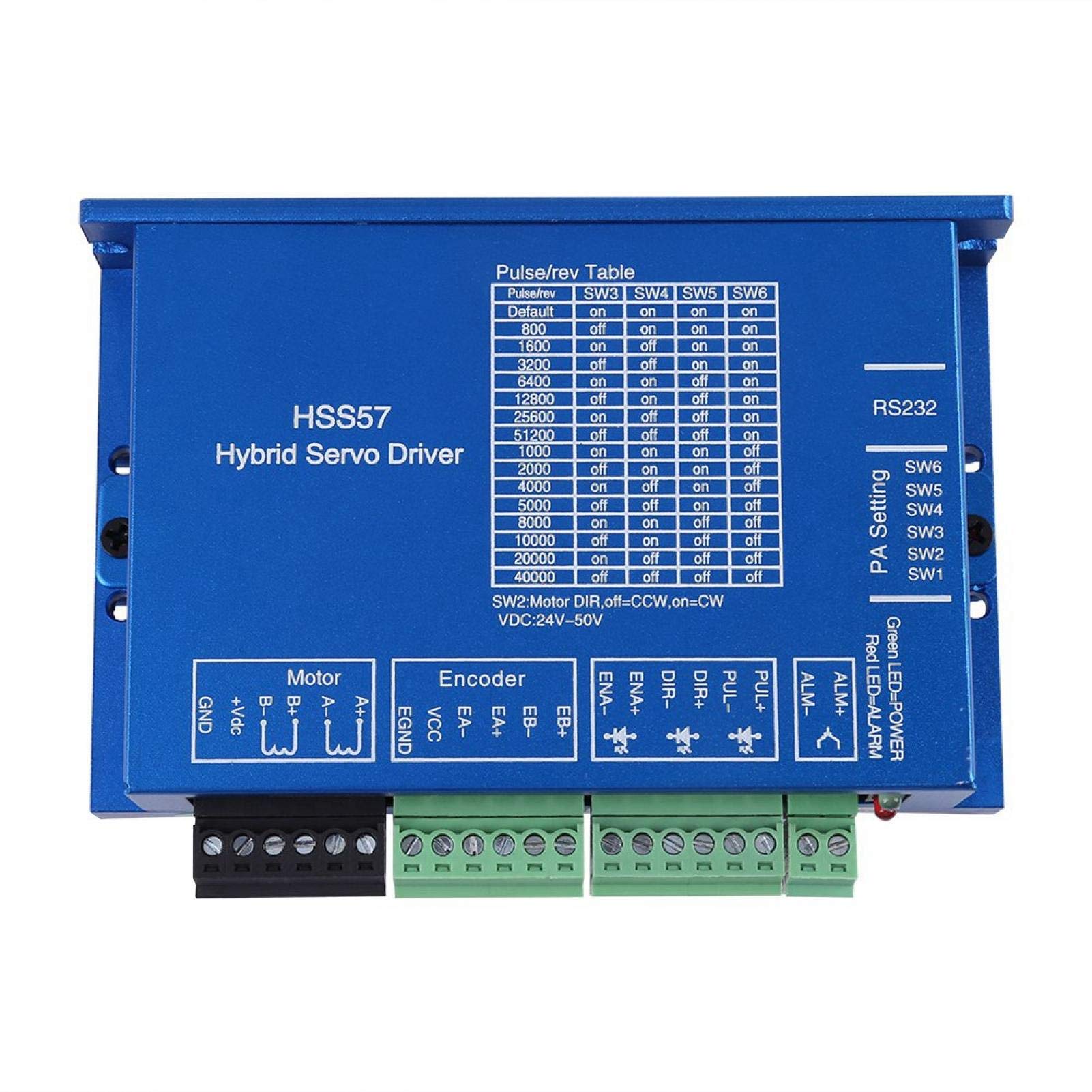 HSS57 Hybrid Servo Driver 57HSE2N-D25 Nema 23 Closed-Loop 2N.m Stepper Motor