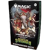 Magic: The Gathering Secrets of Strixhaven Commander Deck - Lorehold Spirit (100-Card Deck, Deck Box + Accessories)