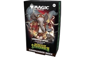 Magic: The Gathering Secrets of Strixhaven Commander Deck - Lorehold Spirit (100-Card Deck, Deck Box + Accessories)