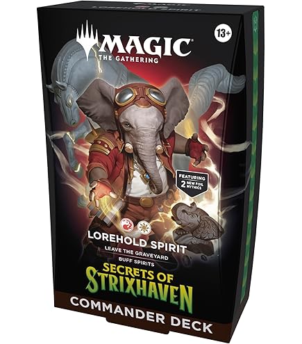 Magic: The Gathering Secrets of Strixhaven - Decks de Commander