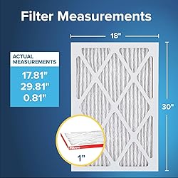 Filtrete 18x30x1 AC Furnace Air Filter, MERV