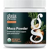 Gaia Herbs Maca Powder, 8 Oz, 69 Servings | Energy Supplement, Traditionally Used to Support Healthy Energy &amp; Stamina, Made with USDA Certified Organic Maca Root*