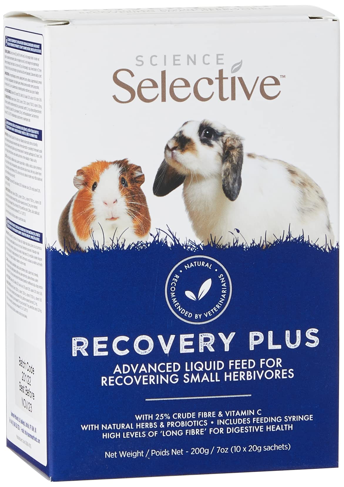 Supreme Science Recovery Plus - 10 x 20g
