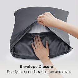 Bedsure Satin Pillowcase 2 Pack Similar to Silk