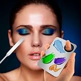 DIVINA VITAE Foundation Spatula Set Stainless Steel Makeup Mixing Palette & Rod view 5