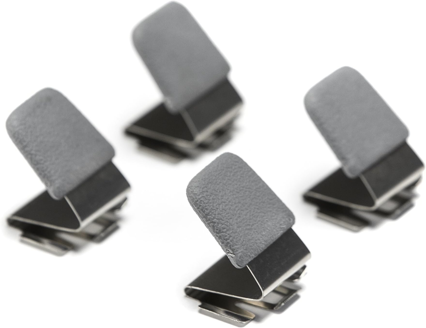 ILLUMAGEAR HLRC-03A The Halo Light Replacement Clips, One Size, Silver/Black (Pack of 4)