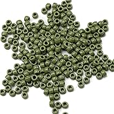 Gxueshan 1000 Pcs Acrylic Pony Beads 6x9mm Bulk for Bracelet Necklace Jewelry Making Earring Hair Braiding Kandi Beads