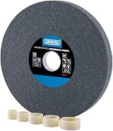 Draper 99571 Bench Grinding Wheel 200mm x 25mm 60G Coarse Aluminium Oxide view 1