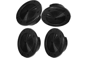 BESTYASH 4pcs Flame-Retardant Junction Box for Raised Floor Wire Management Grommet Fire Retardant Dust Seal