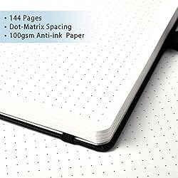 URSUNSHINE Dotted Grid Notebook/Journal - Dot Grid