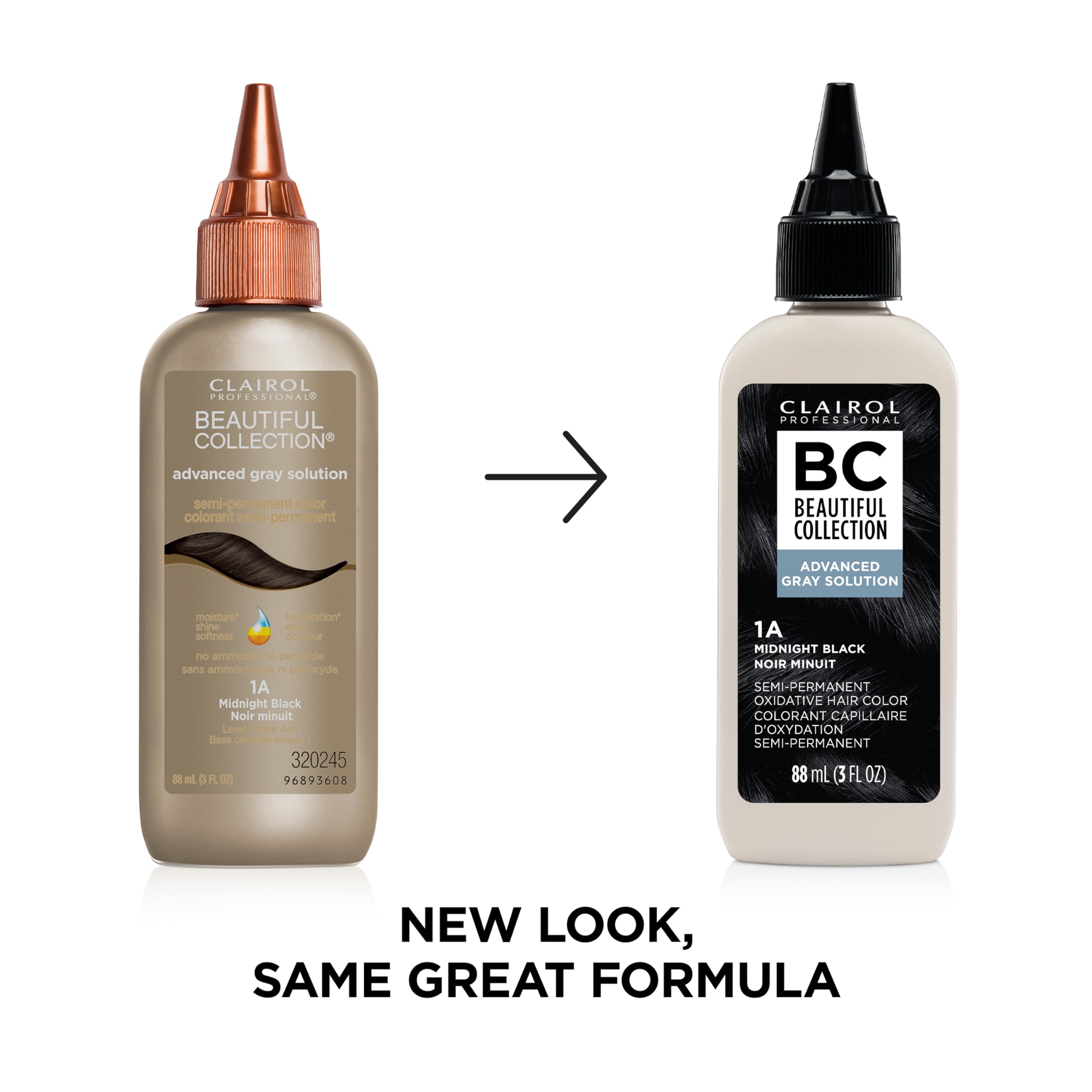 Clairol Professional Beautiful Collection Advanced Gray Solutions | Semi-Permanent Hair Color with Gray Coverage for All Hair Textures | Packaging May Vary