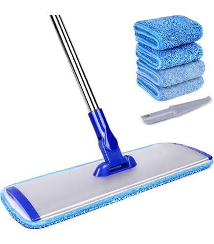 Amazon.com: Yamazaki Sangyo 189830 Pink Floor Wiper Wiping Mop