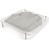 OXO Good Grips Mesh Sweater Dryer Rack, Flat Drying Rack for Sweaters | Foldable Flat Rack For Sweaters, Delicates, And Knits, Mesh Surface Promotes Airflow, Space-Saving Storage, Hand-Wash Care