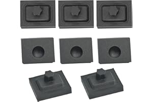 AQBB 8 Packs 826885 Stove Rubber Feet Compatible with Wolf CG Series Gas Cooktop Range Burner,Gas Cooktops Burner Grate Pad Fit for CG304T/S CG304P/S CG365P/S CG365T/S And More