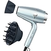 INFINITI PRO CONAIR SmoothWrap Hair Dryer, Blow Dryer with Diffuser and Concentrator Attachments, Advanced Plasma and Ceramic