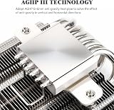 Thermalright AXP120-X67 Low Profile CPU Cooler 67mm 6 Pipes 120mm Fan AM4 AM5 view 2