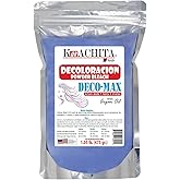 Professional Lightener for Hair Highlights, Bleaching, Highlighting, Balayage Kerachita Powder Bleach Blue Deco-Max, Decoloracion Azul en Polvo 1.10 Lb (500gr) Made in USA