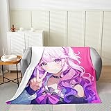 Erosebridal Anime Girl Throw Blanket Twin