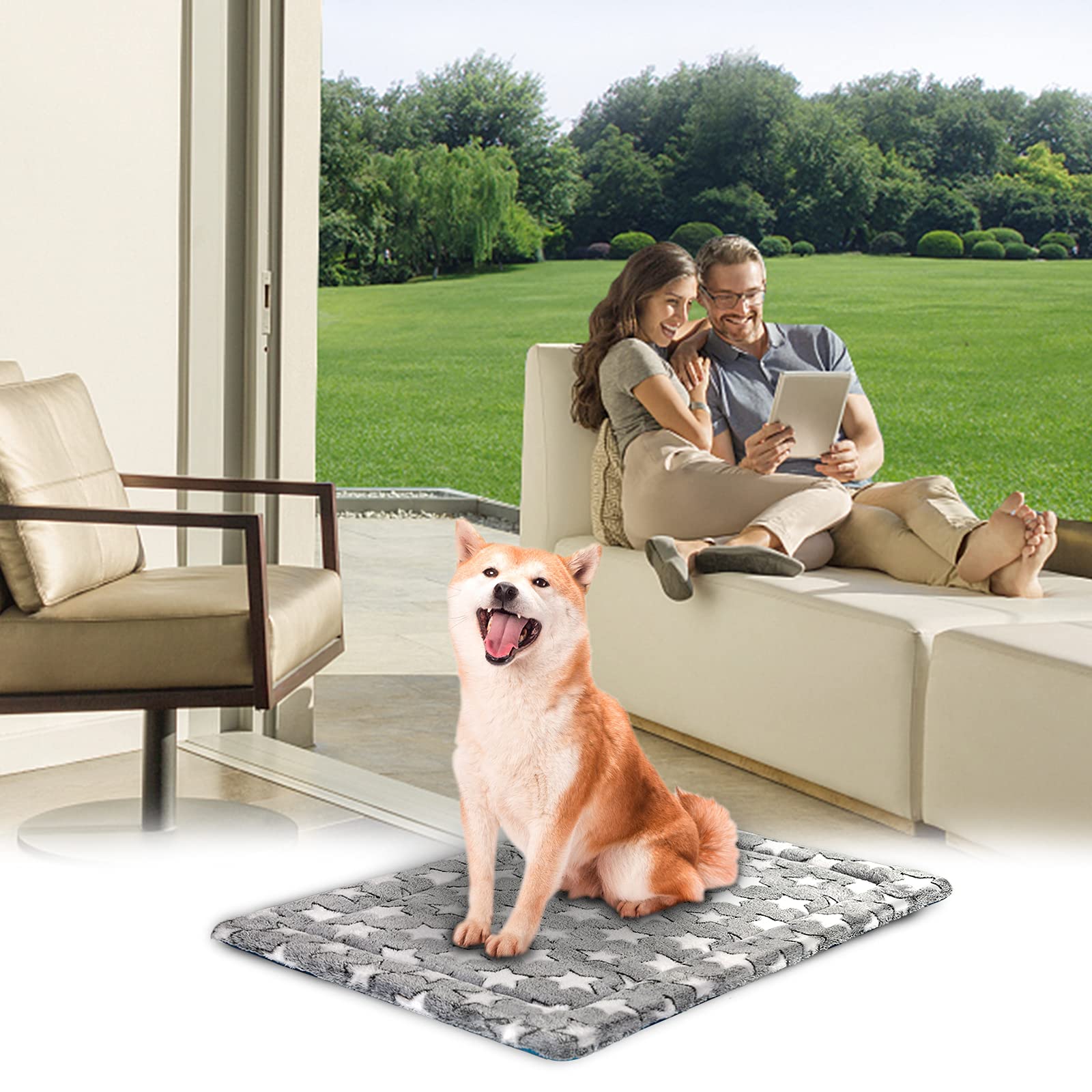 KROSER Dog Bed Reversible