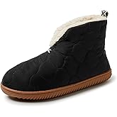 Dearfoams Women's Indoor/Outdoor Warm Up Bootie Slipper