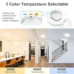 libtit 3 Pack 7 Inch Led Ceiling Light Flush