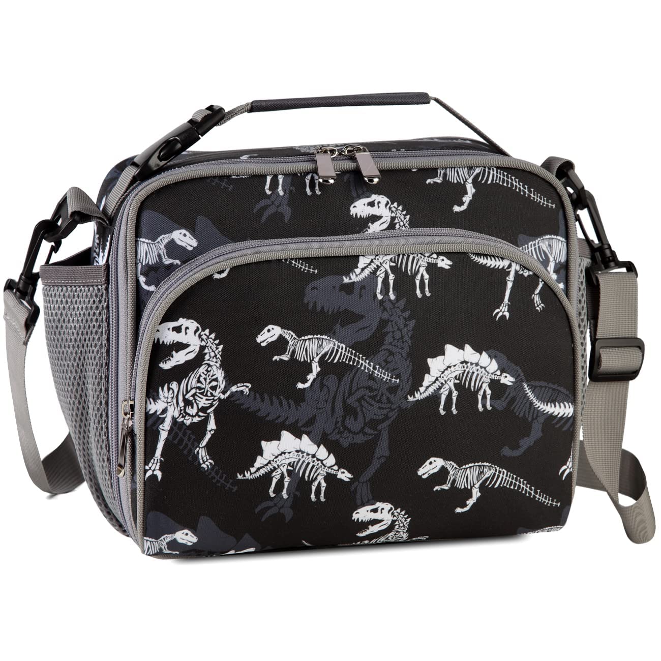 Lunch Bag for Kids,Lightweight Cute Large Insulated Lunch Box for Boy Girl Lunch Tote for School with Adjustable Shoulder Strap