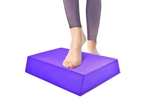 MILKY HOUSE Balance Pad, Small Balance Board Foam Pads, Yoga Mat Board Physical Therapy Pads, Knee Cushioned Boards Mat for Balancing Exercises, Women Kid Fitness Training Yoga Mats, Training Pads 12X9.4X2.4 inch