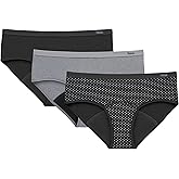 Hanes womens Comfort, Period. Underwear, Bikini Period Underwear, Super Leaks Period Underwear, 3-pack