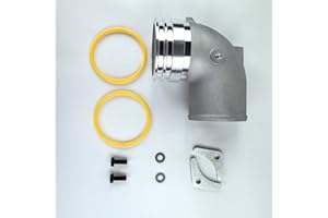 YIHETOP Turbocharger Intake Elbow 7W-3144 5H7704 Compatible for Caterpillar Engine C-15 C-16 C-18 3456 3406B 3406C 3406E Tractor D10N D10R