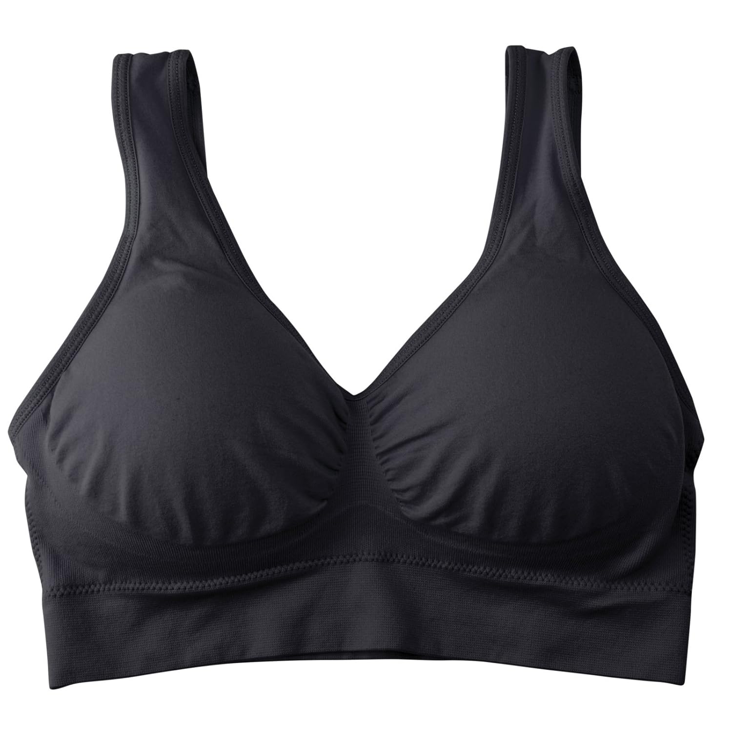 MIRITY Padded Sports Bras for Women Freedom Seamless Spandex Yoga Bra