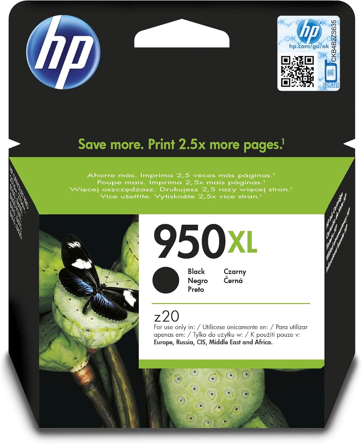 hp 950xl black