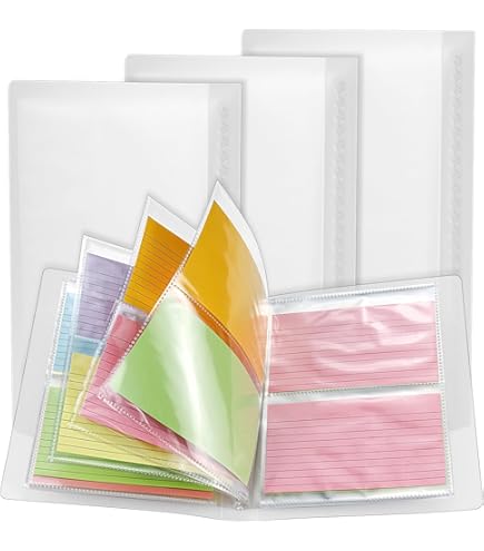 Amazon.com: 3x5 Index Card Holder Binder