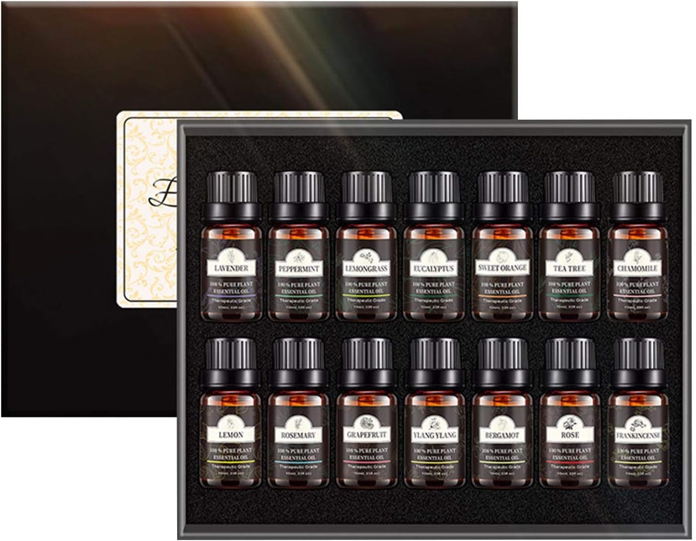 Amazon Com Essential Oils Aroma Essence Oil Set Relaxing Essential Oils Set Natural Multifunctional Fragrance Oil For Sleep And Relaxation Stress Relief 14 X10ml Bottle Arts Crafts Sewing