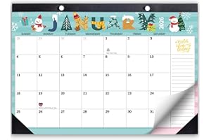 WINDRIO 2026 Desk Calendar Wall Calendars, Large 17" x 12", November 2025 - December 2026 Monthly Planner Desktop, Months Planning Organizing for Home, School, Office
