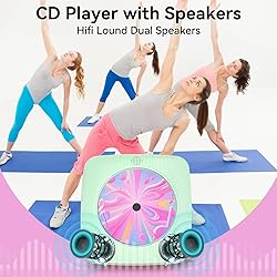 CD Player Portable Bluetooth Rechargeable: CD