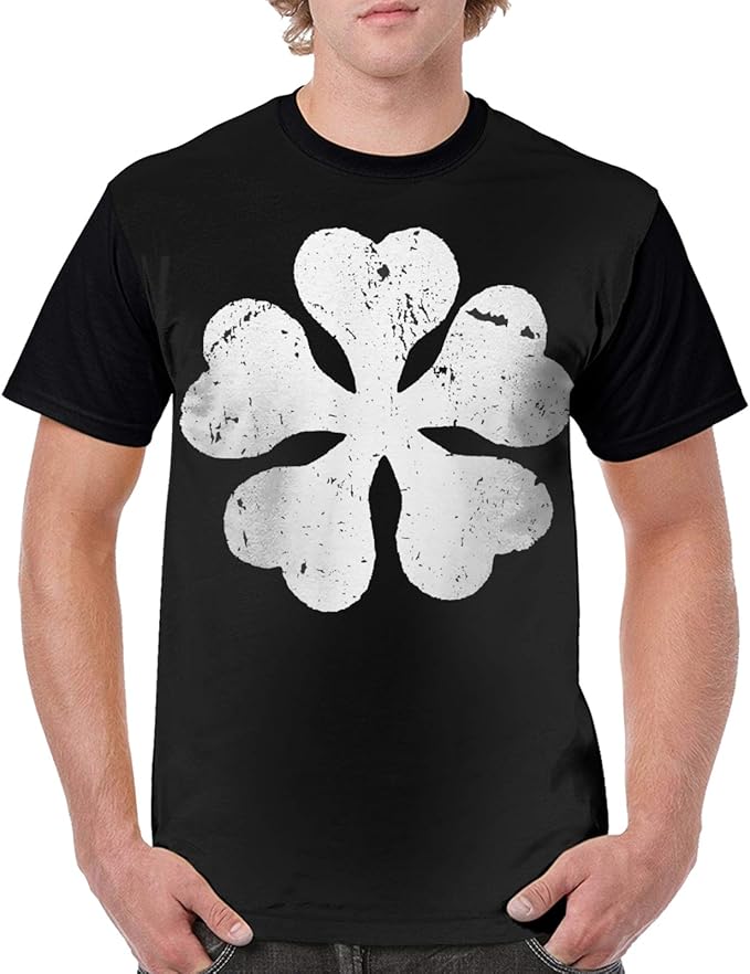 Black Clover Men's Short-Sleeved T-Shirts, Men's Classic Round Neck T-Shirts | Amazon.com