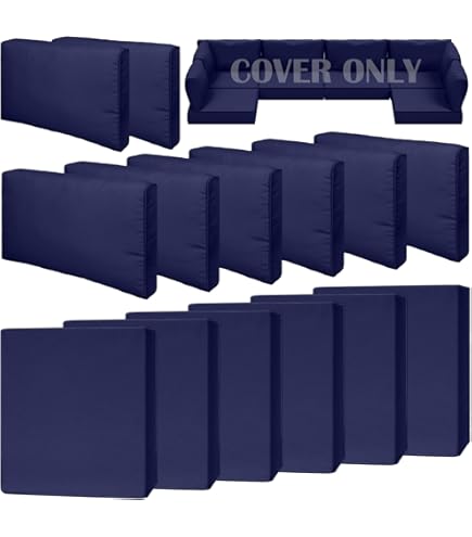 【新品】old mountain Veroa Cushion Cover Amazon.com: VERASCOT Patio Cushion Covers Replacement Outdoor