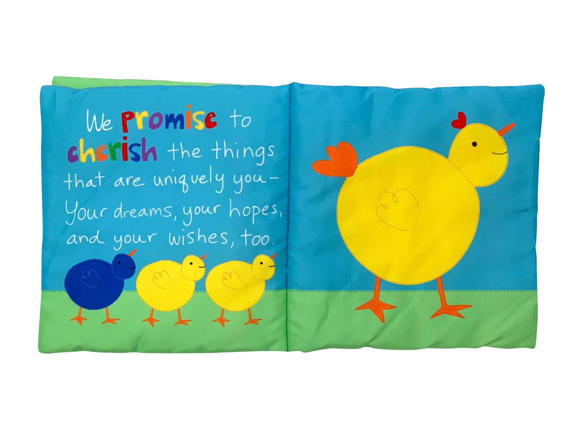 Welcome Little One: My First Soft Cloth Book: A Sweet and Snuggly Touch-and-Feel Book for Newborns to Play and Grow (Welcome Little One Baby Gift Collection)