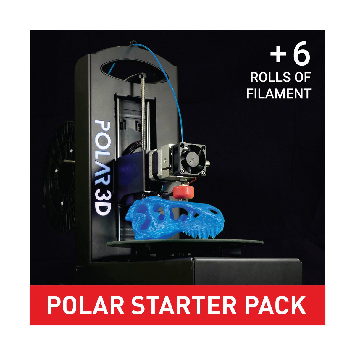 Polar 3d 394209 Printer Starter Pack 1 Printer 6 Rolls Of 1 Kg Filament Amazon Com Industrial Scientific