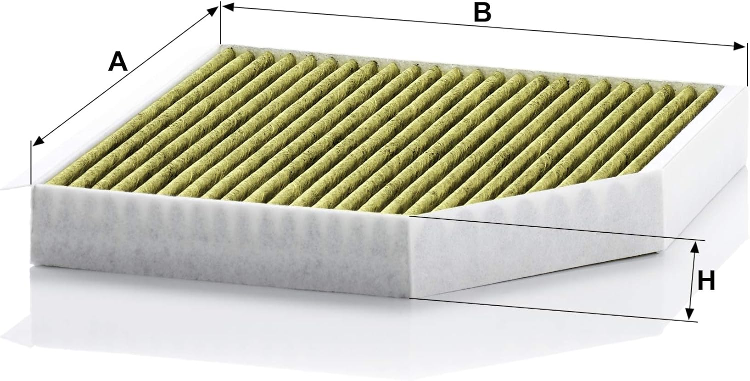 MANN-FILTER FP 2641 Cabin Air Filter - FreciousPlus Biofunctional Pollen Filter - for Cars + Transporters - Image 3