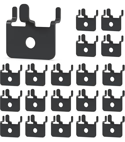 Therwen 4 Sets Pegboard Wall Organizer Kit Metal Peg Board Walls