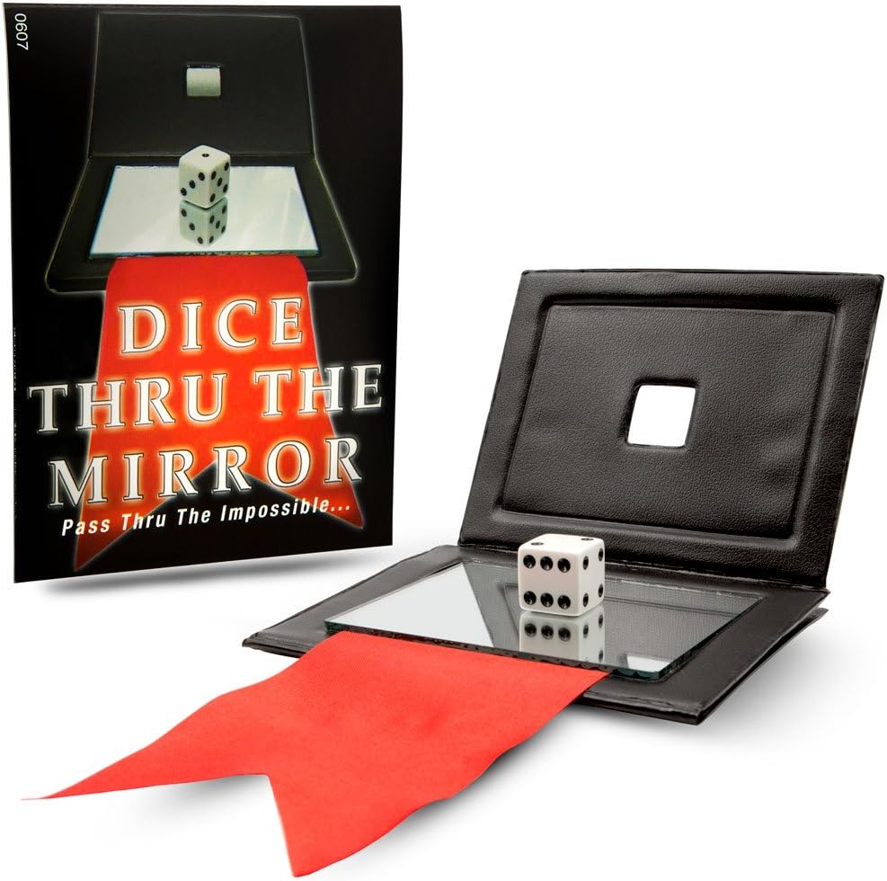 Magic Makers Dice Through Mirror Magic Trick Instructions Included Toys Games Amazon Com